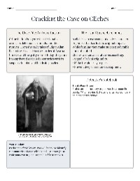 Avoiding Clichés in Crime Fiction