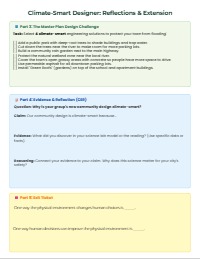 Climate-Smart Community Designers: A Hands-On Challenge