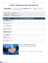 Career Readiness Skills Assessment
