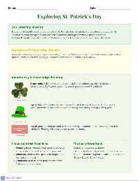 St. Patrick's Day Puzzles