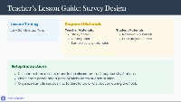 Designing Impactful School Surveys