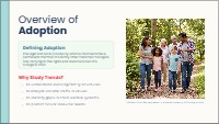 Overview of Adoption Trends and Resiliency Factors