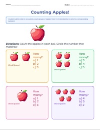 Counting Star Fun: Numbers 1-5
