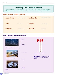 Earth Getting Warmer Words