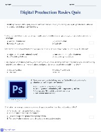 Digital Production Basics Quiz