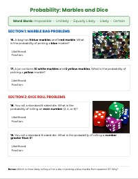Exploring Likelihood and Simple Probability Together