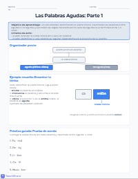 Identificación de Sílaba Tónica y Clasificación