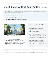 Crafting Your Fantasy World