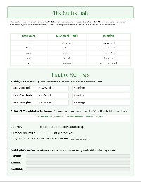 Suffix