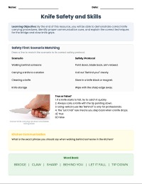 Kitchen Knife Safety and Handling Mastery