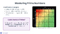 Introduction to Whole Number Review