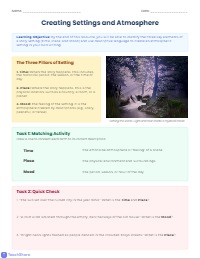Mastering Atmospheric Setting in Creative Writing