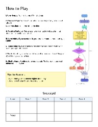 Verb Pattern Dice Game Overview