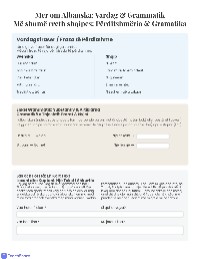 Introduktion till det albanska språket