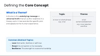 Mastering Theme Development and Objective Summarizing