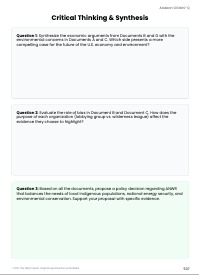 We were just in this meeting, and Marty said that she wanted this to be scaffolded, the text. These students are below grade level - Sean was saying something along the lines of chunking it up as well, so maybe we could add something like that in.