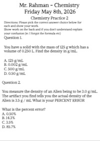 Chem practice 2