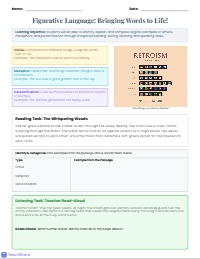 Mastering Figurative Language: Similes, Metaphors, Personification