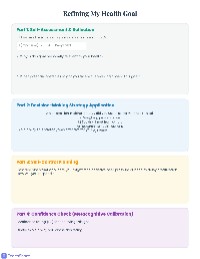 SMART Goal Reflection