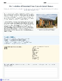 Evolution and Future of Homes