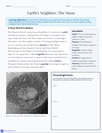 Exploring Our Moon and Solar Moons