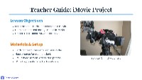 Creating Movies with iMovie
