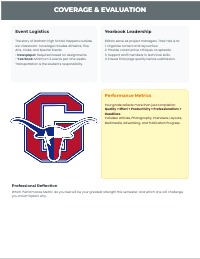 Graham High School Publications Handbook