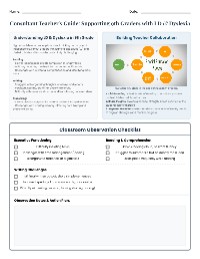 Guide for Supporting 9th Graders with LD