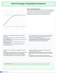 Comprehensive High School Biology MCAS Review