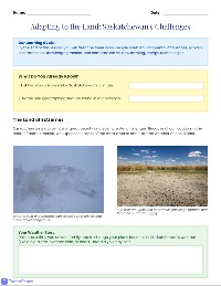 Meeting Saskatchewan's Environmental Challenges