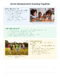 Child and Adolescent Development Overview