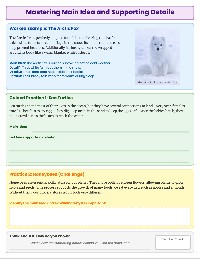 Reading Comprehension Strategies