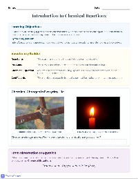 Chemical Reactions and Equations