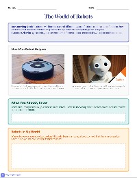 Robots and Their Tasks