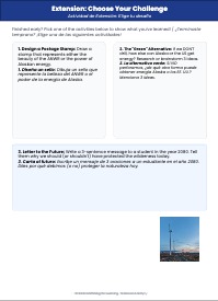 Scaffold this for my students that are multilingual. They speak Spanish natively. Also, they are special ed. Can we chunk up the text? Can we reduce answer choices?