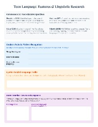 Exploring Sociolinguistics and Language Variation