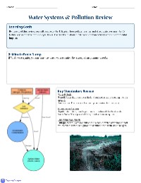 Water Systems and Pollution Overview
