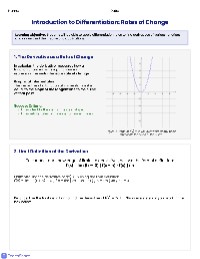 Mastering Differentiation in Calculus