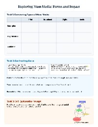 Understanding Mass Media