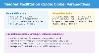 Class Discussion: Global Perspectives