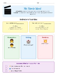 Creative Movie Pitch Template