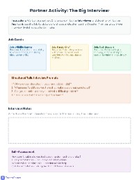 Exploring Jobs and Careers