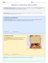 Hunger Games Chapters 9-12 Collaborative Quest