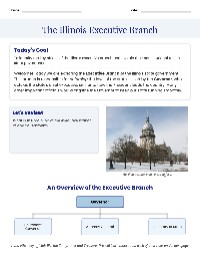 Overview of Illinois Executive Branch