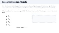 Understanding Fractions and Their Applications