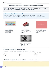 Dispositivos de Entrada de Computadora