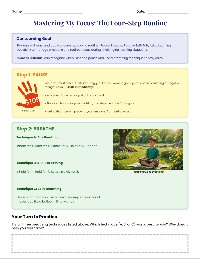 Four-Step Coping Routine Guide