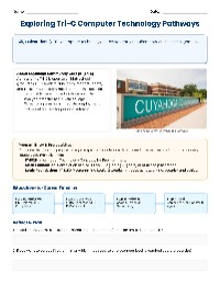Tri-C Computer Technology Pathways