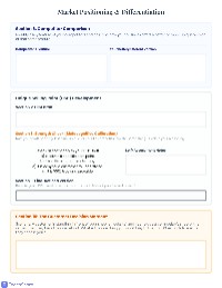 Business Core Development Worksheet