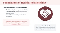 Healthy Relationships: Navigating Dating and Boundaries